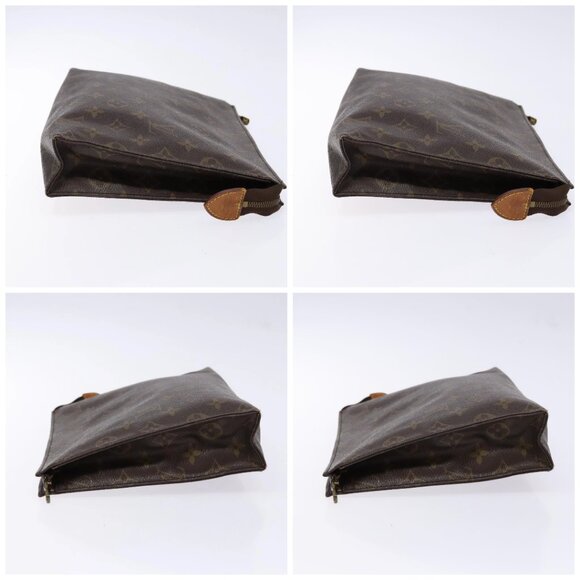 LOUIS VUITTON Monogram Poche Toilette 26 Pouch M47542 LV Auth 141832 - Picture 16 of 16